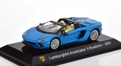 Macheta Lamborghini Aventador S Roadster 2017 - Altaya 1/43 foto