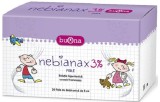 Nebianax 3% Fiole Solutie Hipertonica Sterila, Acid Hialuronic, 20 x 5ml, Aerosoli, Rinita, Sinuzita, Bronsita