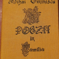 POEZII IN FAMILIA MIHAI EMINESCU