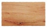Platou melamina culoare lemn natural, 32.5x17.5 cm