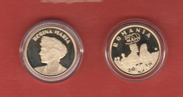 ROMANIA - 50 Bani 2019 - Regina Maria - PROOF in capsula foto