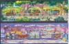 Grenada Grenadines 1998 Disney tren MI 2810-2824 (3 kleib) + 3 bl. 428-430 MNH 2 poze, Nestampilat