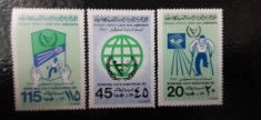 Libia-Anul international al persoanelor cu dizabilitati-serie completa ,nestampilate MNH (C2)