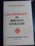 The Personality Of Romanian Literature - Constantin Ciopraga ,540810, Junimea