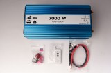 Invertor Auto SINUS PUR 7000W (3700W continuu), 24V la 220V, cu Telecomanda, Protectii Multiple, Port USB