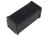 Carcasă aluminiu neagră HAMMOND 1455 cu panou 54x120x54 mm