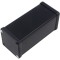 Carcasă aluminiu neagră HAMMOND 1455 cu panou 54x120x54 mm