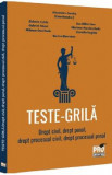 Teste-grila: Drept civil, drept penal, drept procesual civil, drept procesual penal - Alexandru Cordos, 2024