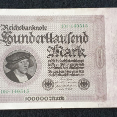 Bancnota veche - Germania 100.000 Mark 1923 - serie 10 p. 140515