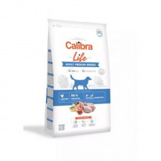 Hrana pentru caini Calibra Dog Life Adult Medium Breed cu Pui 12 Kg