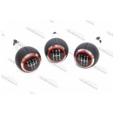 Nuca schimbator piele S-line pt Audi A3 8P/A4 B8/A5/A6/Q5 5/6 viteze