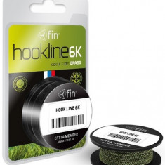Fir textil Hookline 6K grass ( verde vegetatie ) 15 lbs. / 20M - Delphin
