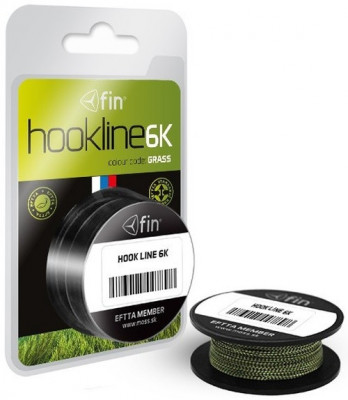 Fir textil Hookline 6K grass ( verde vegetatie ) 35 lbs. / 20M - Delphin foto