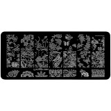 Matrita Metalica Stampila Unghii LUXORISE, Amazing Nature