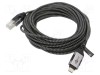 Cablu Goobay USB 3.1 RJ45 la USB C, 7,5m U/FTP