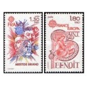 Franta 1980 - Europa, serie neuzata