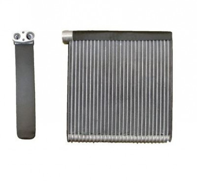 Evaporator aer conditionat Nissan Cube (Z11), 2010- motor 1.5, 1.6, 1.8, benzina;1.5 dci, diesel, full aluminiu brazat, 225x255x40 mm, iesire 11, 6 m foto