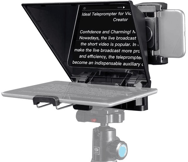 Feelworld Teleprompter TP2A for Smartphone &amp; DSLR