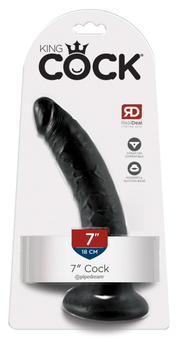 Dildo Pipedream &quot;King Kock&quot; 20 cm - Negru##