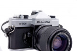 Aparat foto film Fujica ST701 cu obiectiv Fujinon Z 43-75mm 3.5-4.5, Olympus