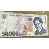 BNKRO001 Romania bancnota 50000 lei 2000