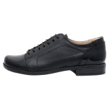 Pantofi casual dama piele naturala - Nicolis negru - Marimea 36