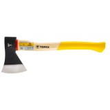 Topor universal 1250 g Topex, cu maner din lemn pentru gradina si padure