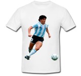 Cumpara ieftin Tricou &quot; Diego Maradona dribbling &quot;
