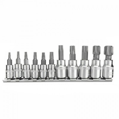 Set 11 piese, biti torx foto