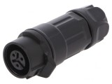 Conector Circular MRD 3 Pin 24-20AWG 5A