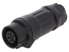 Conector Circular MRD 3 Pin 24-20AWG 5A