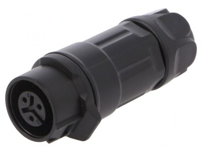 Conector Circular MRD 3 Pin 24-20AWG 5A foto