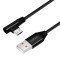 CABLU adaptor LOGILINK, pt. smartphone, Micro-USB (T) la USB 2.0 (T), 0.3 m, negru, &quot;CU0141&quot; (timbru verde 0.08 lei)