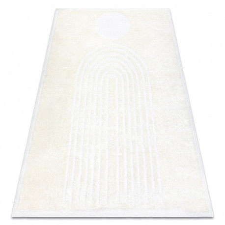 Modern covor MODE 8597 geometric crem, 240x330 cm
