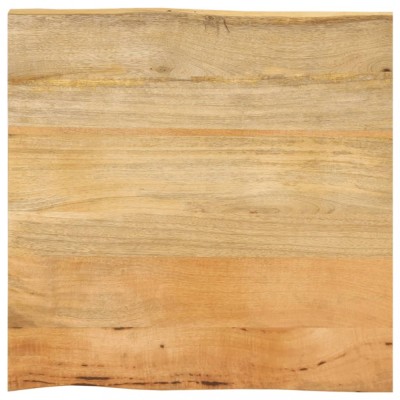 vidaXL Blat masă cu margini, 40x40x3,8 cm, lemn masiv mango 370726 foto