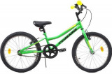 Bicicleta Copii DHS 2003, Cadru 9inch (Verde)