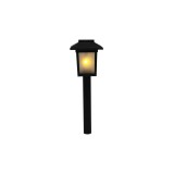 Lampa solara pentru gradina , 34.5 cm , efect de flacara