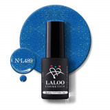 489 Starry Azure Blue | Laloo gel polish 7ml, Laloo Cosmetics