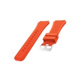 Curea din silicon compatibila cu Huawei Watch GT 7 46mm, Telescoape QR, 22mm, Light Orange