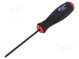 Şurubelniţă imbus sferic HEX 3mm BONDHUS - lungime lamă 83mm