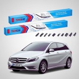 Cumpara ieftin Ștergătoare Mercedes-Benz Clasa B W246 2011-2015 | Set Față Flat &ndash; TeamCar&reg;