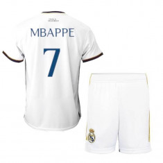Real Madrid set de copii Replica 23/24 Home Mbappe - 14 let foto