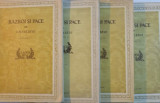 RAZBOI SI PACE de LEV TOLSTOI , VOL I-IV 1959 , PREZINTA URME DE UZURA