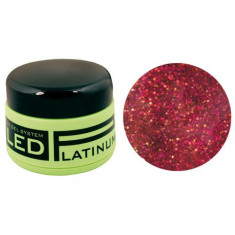 Brilliant Red - 18 Gel colorat Platinum LED/UV, 9g foto