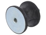 Atenuator de Vibrații M12 din Guma 70mm 53mm 12mm