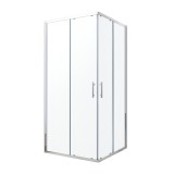 Cabină de duș pătrată Soul 80x80 cm fără cădiță