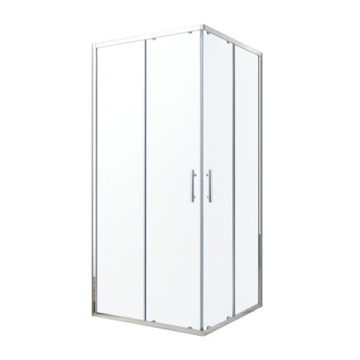 Cabină de duș pătrată Soul 80x80 cm fără cădiță foto