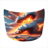 Folie capota auto Hood Art, exterior, marimea S 150 x 110 cm