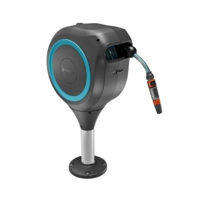 Suport pentru furtun Gardena RollUp &amp;Oslash; 13 mm Lemn Automatic Podea 20 m foto