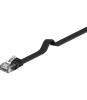 Cablu UTP Cat6 patch cord 7m cupru negru Goobay